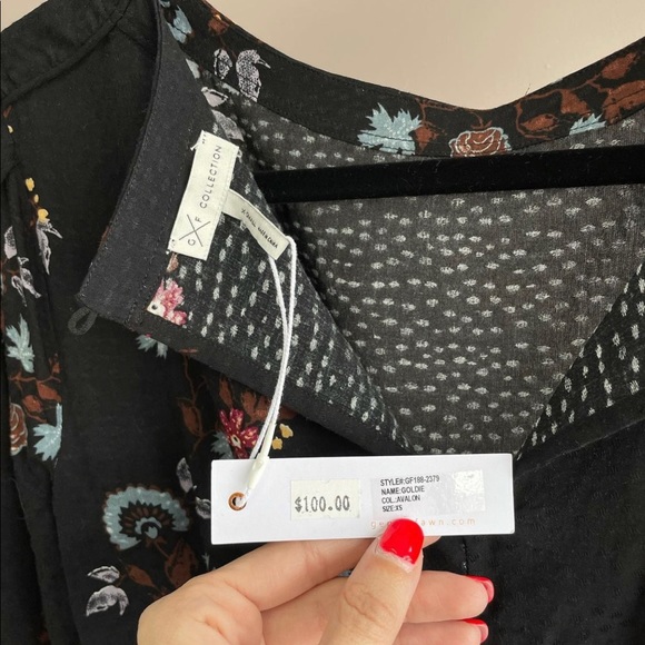BNWT Gentle Fawn floral Goldie blouse - Picture 4 of 8